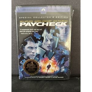 Paycheck (DVD, 2004, Widescreen) Brand New Sealed